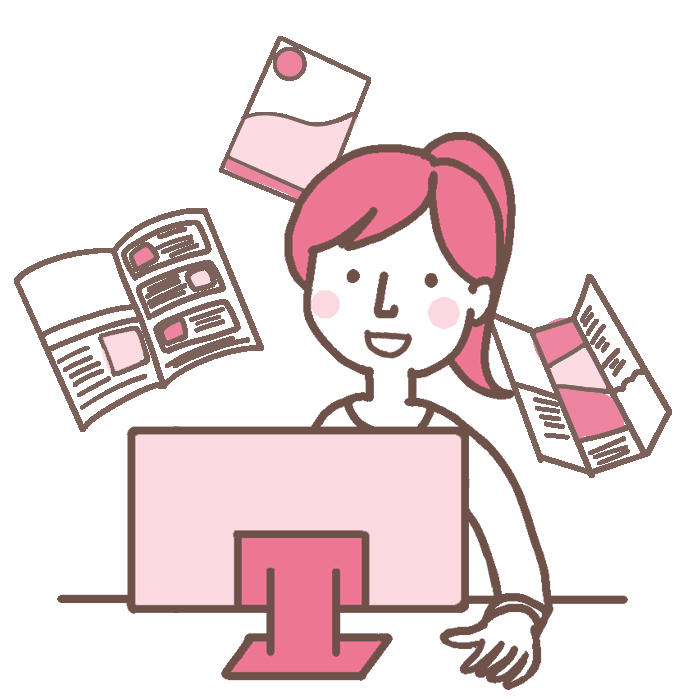 DTPオペレータイメージ画像